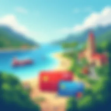 Maximizing Travel Rewards A visual representation of travel rewards highlights, featuring scenic destinations and credit card logos.