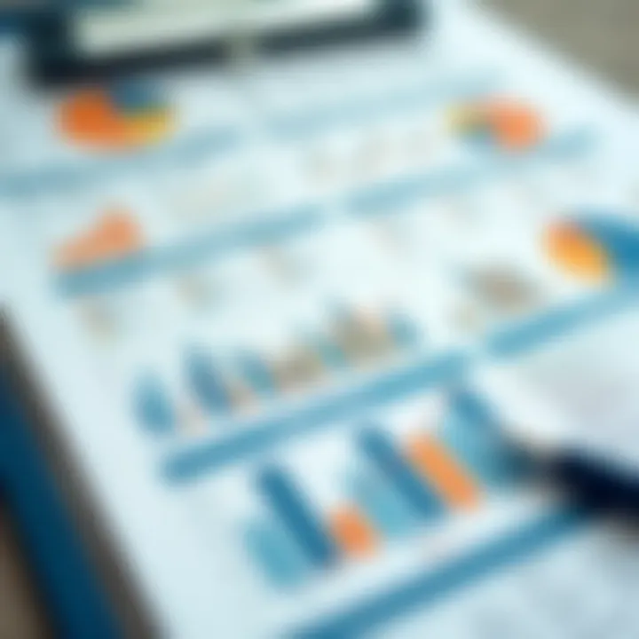 Chart showcasing market factors influencing investment returns