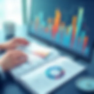 Chart showing market trends and their impact on investment strategies